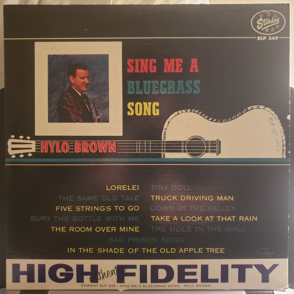 Sing Me a Bluegrass Song cover