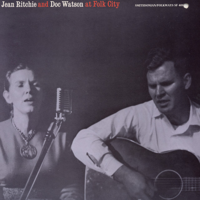 Jean Ritchie and Doc Watson at Folk City cover