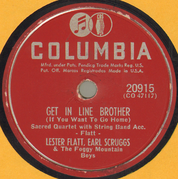 Single (Get in Line Brother / Brother, I’m Getting Ready to Go) cover