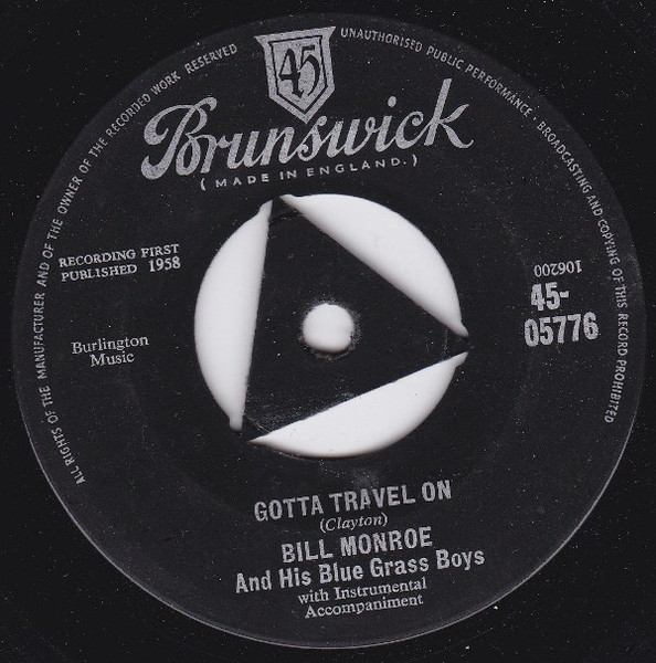 Single (Gotta Travel on / No One but My Darlin’) cover