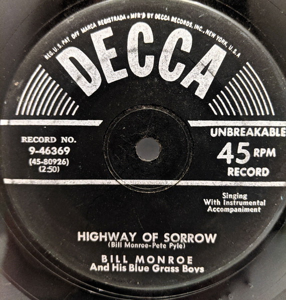 Single (Highway of Sorrow / Sugar Coated Love) cover