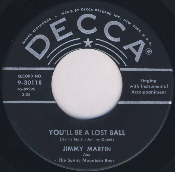 Single (You’ll Be a Lost Ball / Hit Parade of Love) cover