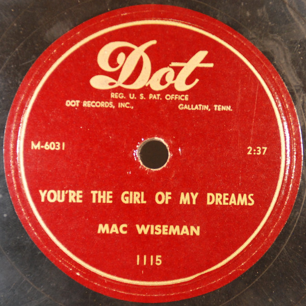 Single (You’re the Girl of My Dreams / I Wonder How the Old Folks Are at Home) cover