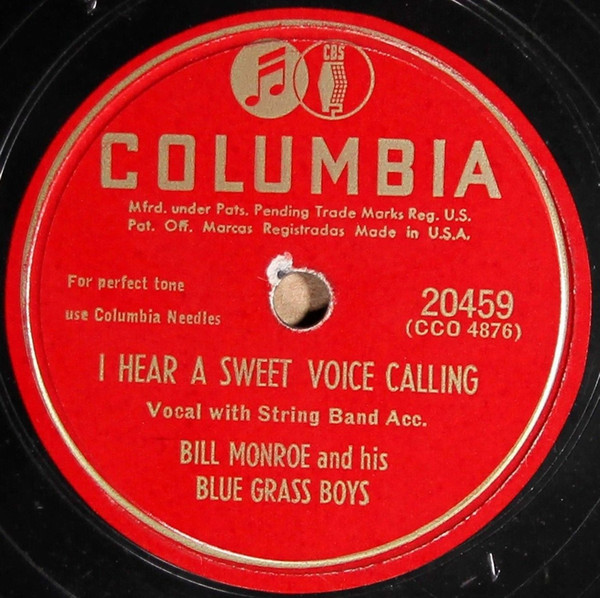 Single (I Hear a Sweet Voice Calling / Little Cabin Home on the Hill) cover