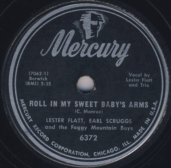 Single (Roll in My Sweet Baby’s Arms / I’ll Just Pretend) cover