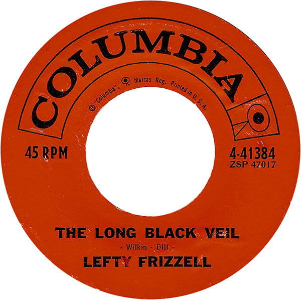 Single (The Long Black Veil / Knock Again, True Love) cover