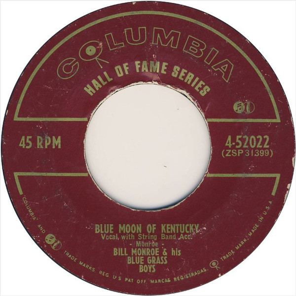 Blue Moon of Kentucky · Blue Grass Special cover