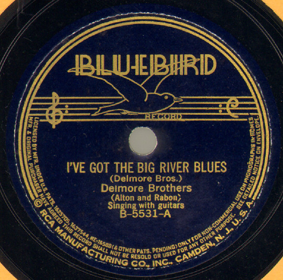 Single (I’ve Got the Big River Blues / Blue Railroad Train) cover