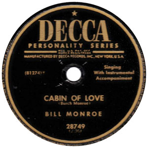 Single (Cabin of Love / Country Waltz) cover