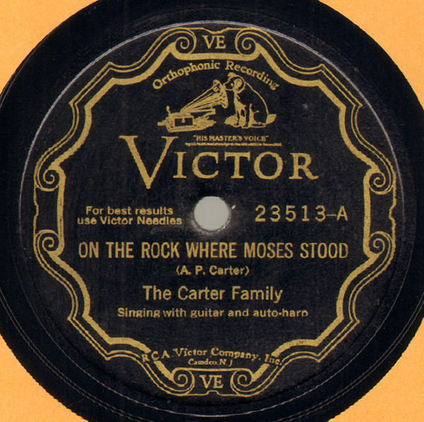 Single (On the Rock Where Moses Stood / Darling Nellie Across the Sea) cover