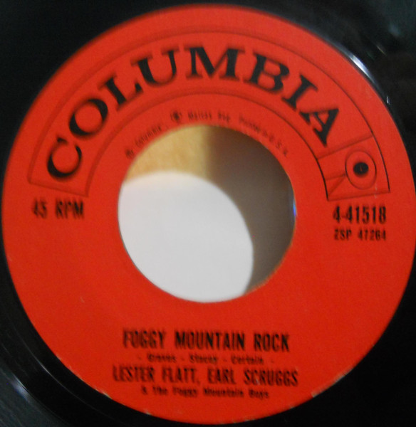 Single (Foggy Mountain Rock / Crying My Heart Out Over You) cover