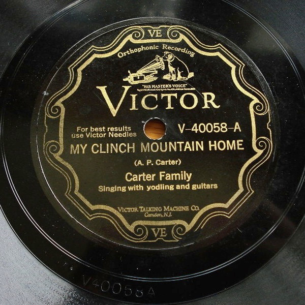 Single (My Clinch Mountain Home / The Foggy Mountain Top) cover