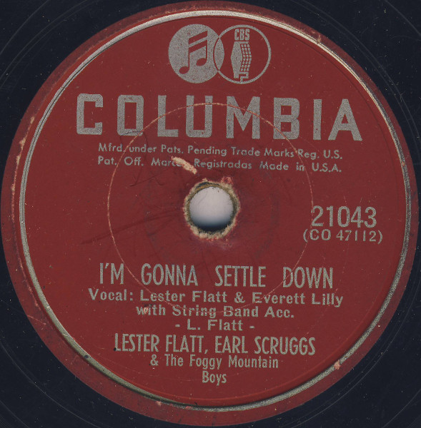 Single (I’m Gonna Settle Down / I’m Lonesome and Blue) cover