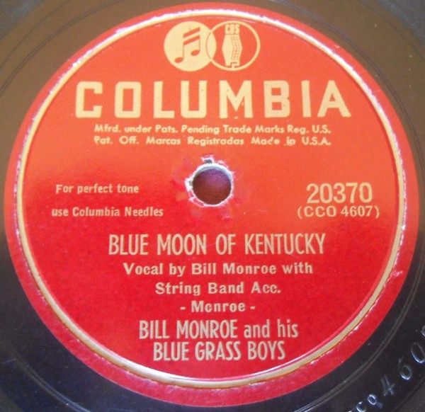Blue Moon of Kentucky · Goodbye Old Pal cover