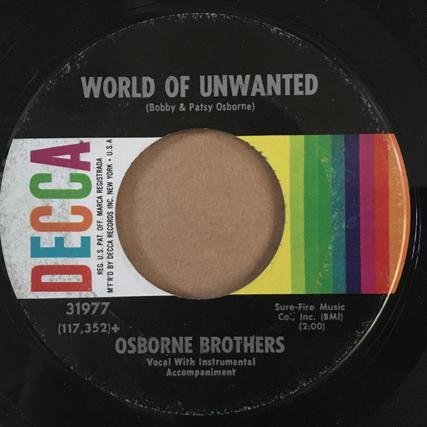 Single (Hard Times / World of Unwanted) cover