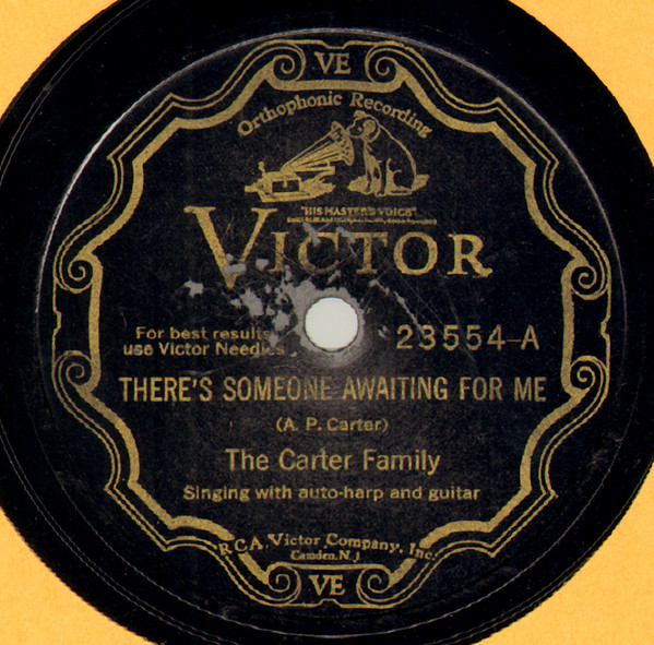 Single (There’s Someone Awaiting for Me / Jimmie Brown, the Newsboy) cover
