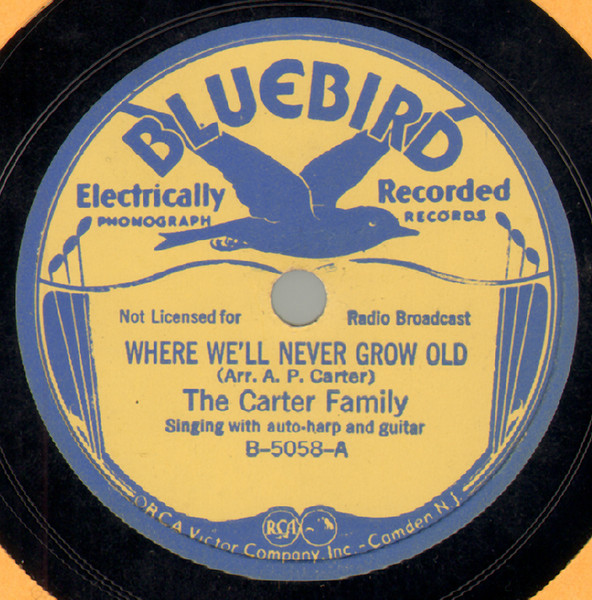 Single (Where We’ll Never Grow Old / River of Jordan) cover