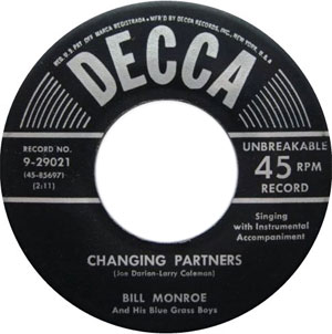 Single (Changing Partners / Y’all Come) cover