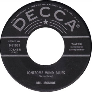 Single (Lonesome Wind Blues / Come Go with Me) cover