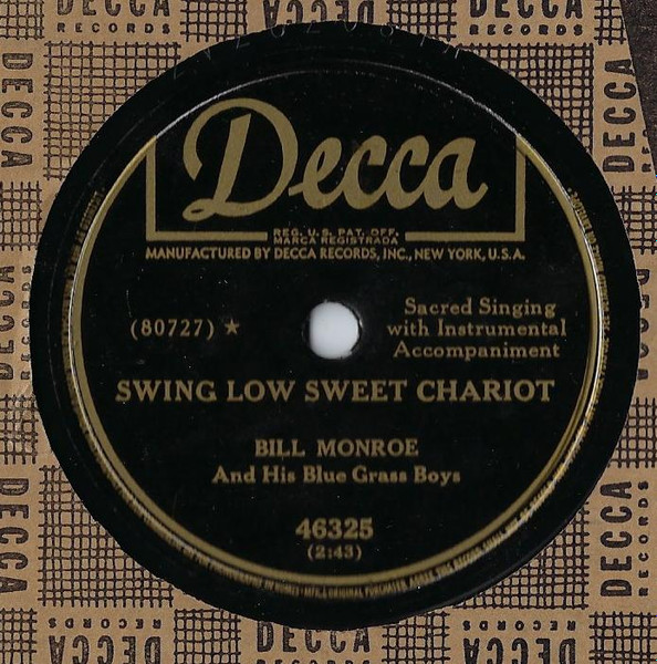 Single (Swing Low Sweet Chariot / Angels Rock Me to Sleep) cover