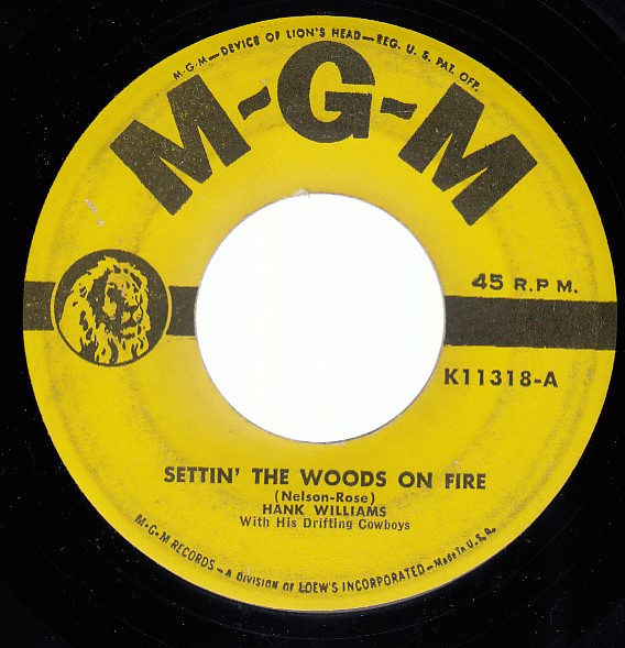Settin’ the Woods on Fire · You Win Again cover