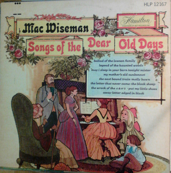 Songs of the Dear Old Days cover