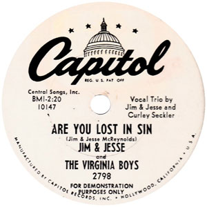 Are You Lost in Sin · Look for Me cover