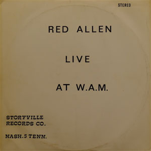Live at W.A.M. cover