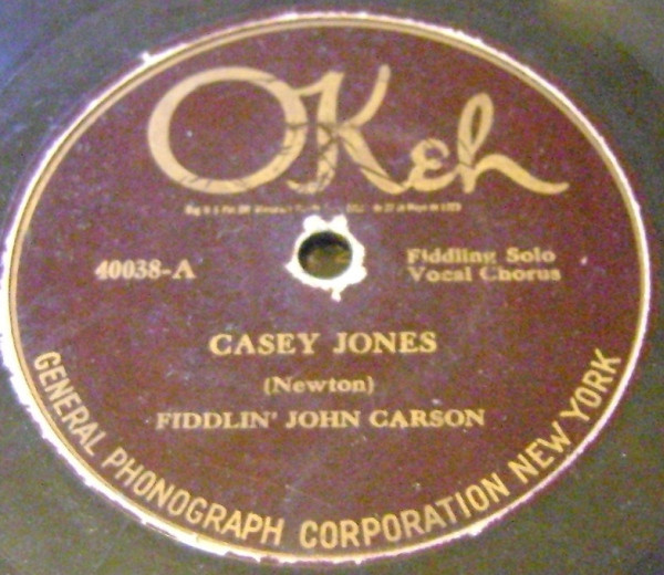 Single (Casey Jones / Fare You Well Old Joe Clark) cover