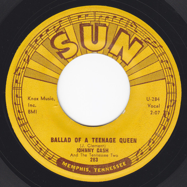 Single (Ballad of a Teenage Queen / Big River) cover