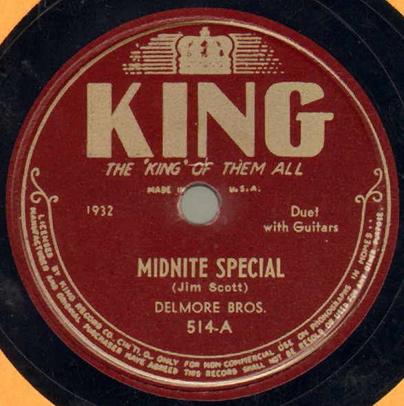 Single (Midnite Special / Why Did You Leave Me, Dear) cover
