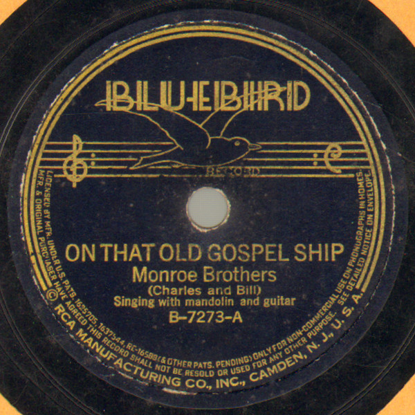 Single (On That Old Gospel Ship / My Last Moving Day) cover