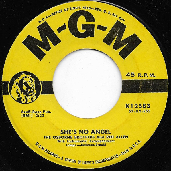 Single (She’s No Angel / Once More) cover