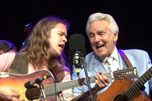 Billy Strings and Del McCoury